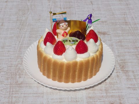 こどもの日デコレーションケーキ